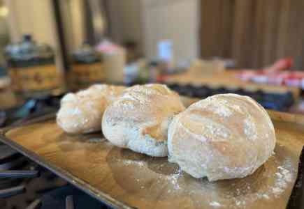 Rustic Organic Dutch Cob Loaf / shop / The Sunnyside Sisters Bed and Breakfast